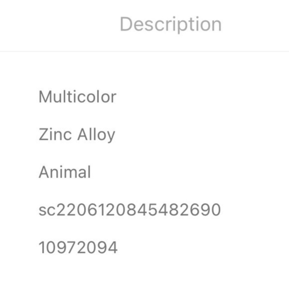 Cute Panda Charm Keychain Golden Pet Gift Animal Lover Elegant Keyfob - Picture 5 of 7